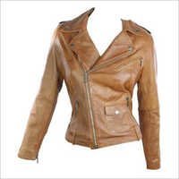 Suede Ladies Leather Jacket