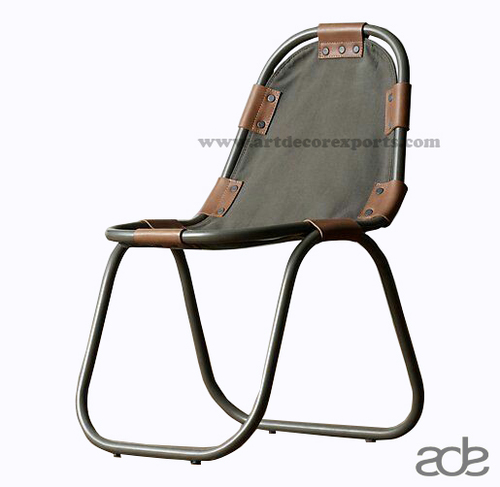 Powder Coat Iron Pipe Chair