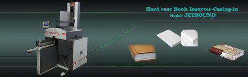 Hard Case Casing-In book inserter Machine