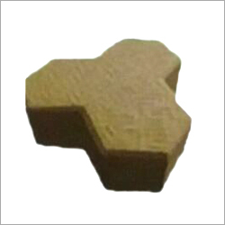 Trihex Yellow Shape Paver Block
