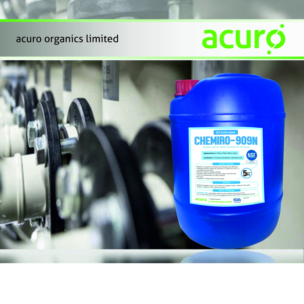RO Antiscalant - Industrial Grade Liquid Antiscalant, 99% Purity, Water-Soluble, 12 Months Shelf Life, Drum Packaging, Room Temperature Storage
