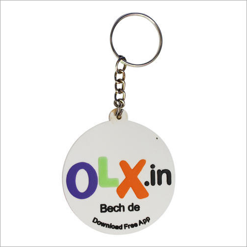 Round Shape Promotional Keychain