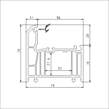 70 Flat-Open Door & Window Fittings