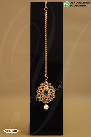 Golden Women Designer Tikka