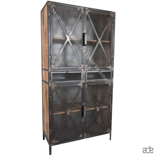 Powder Coat Iron Almirah