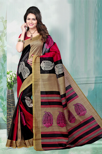 Printed Bhagalpuri Saree
