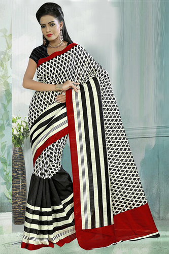 Silk Printed Saree