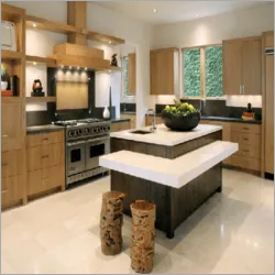 Residential Modular Kitchen Carpenter Assembly