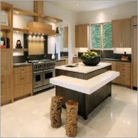 Residential Modular Kitchen - Mdf, Particleboard, Plywood, Customized Dimensions | Termite Resistance, Attractive Designs, Durable & Eco-friendly