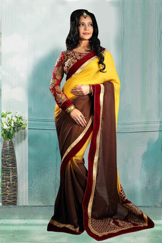 Chikan Embroidered Sarees