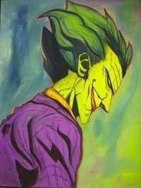Joker in Black light colour