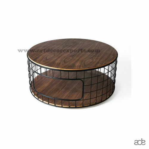Powder Coat Round Coffee Table