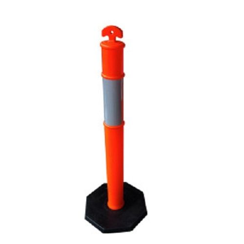 Warning Bollards - Color: Red & White