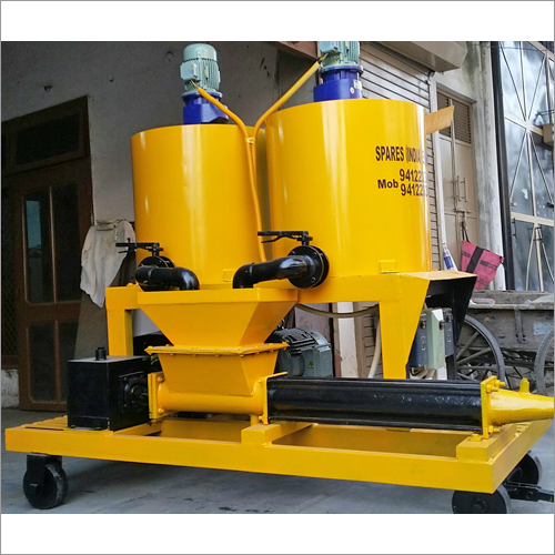 Double Mixer Grout Pump