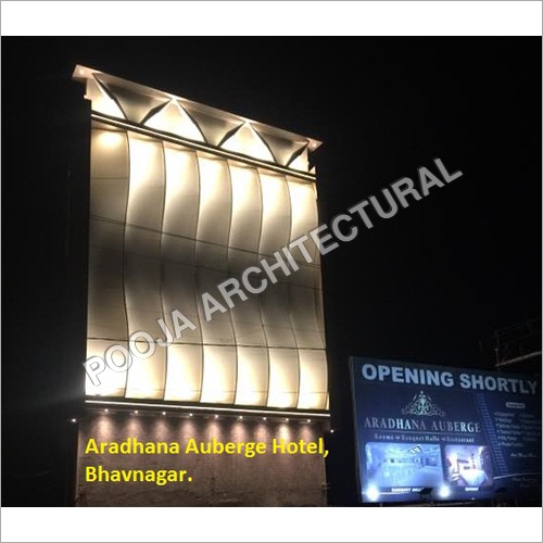 Tensile facade structure