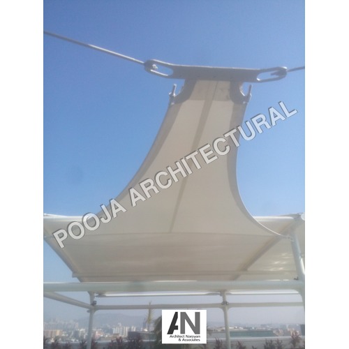 Sail type Tensile Membrane roof.