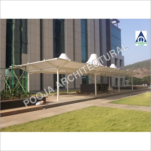 Tensile Membrane Conical Structure For Canteen