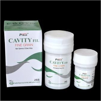 Dental Cavity Fill Silver Alloy 48% - Micron Particle Size, Minutes Setting Time | High Strength, Easy Handling, Durable Fill