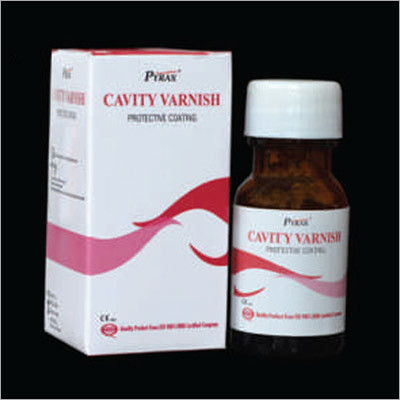 Dental Cavity Varnish - Glass Bottle 10ml, White | Resin-Based, Protective Coating, Easy Application, Durable