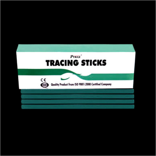 Dental Green Tracing Sticks - Wax, 10cm x 1cm, Green | Precise Tracing, Easy Handling, Sterile, Durable