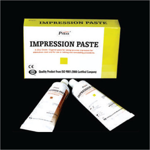 Dental Impression Paste
