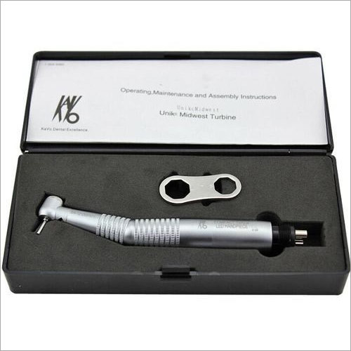 Dental Hand Piece KAVO - Stainless Steel, 18mm Head, 160mm Length, 400000 RPM | Precise Control, Ergonomic Design, Quiet Operation