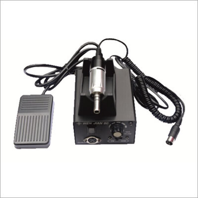 Micro Motor Clinical - ABS Plastic 10x5x10cm, Metal Handpiece, Variable Speed | Precise Control, Quiet Operation, Foot Pedal