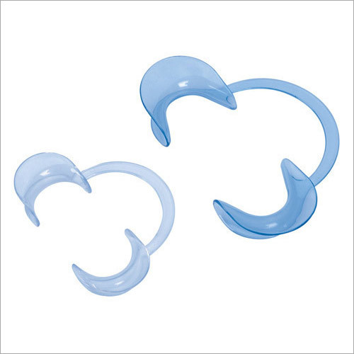 Cheeck Retractor - Medical Grade Plastic, Multiple Sizes, Light Blue | Easy Use, Patient Comfort, Durable, Autoclavable