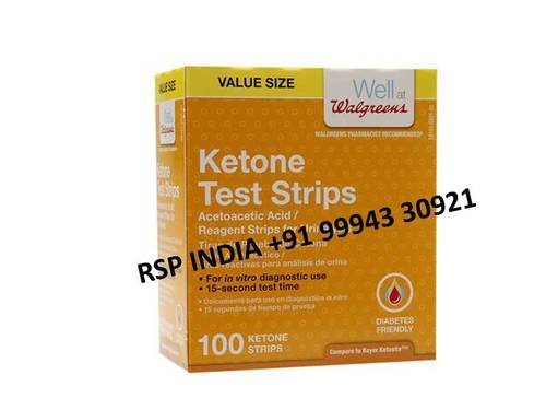 Optimum ketone test strips