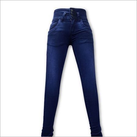 Dry Cleaning Royal Blue Ladies Jeans