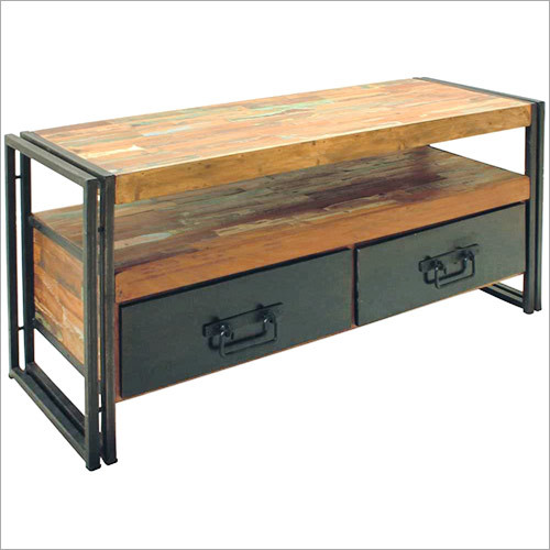 Rustic Reclaimed Wood Tv Cabinet Manufacturer Supplier Exporter