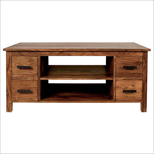 Mahogany Wooden Tv Unit