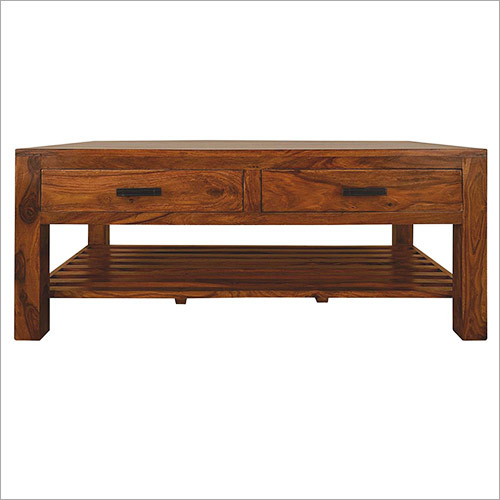 Mahogany 2 Drawer Console Table