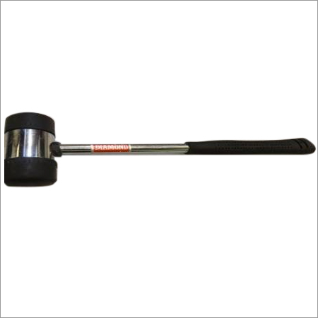 Rubber Hammer With Steel Handle and Rubber Grip