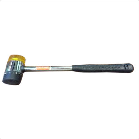 Silver Rubber Plastic Hammer