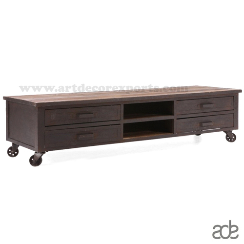 Powder Coat Iron Coffee Table