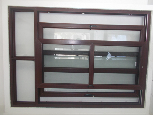 wooden window