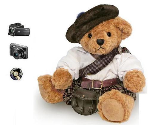 Spy Hidden Teddy Bear Secret Recording Camera Camera Pixels: 5 Megapixel (Mp )