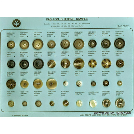 Garment Polyester Button