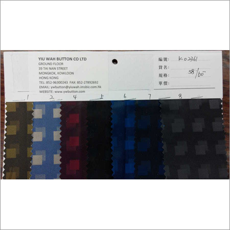 Check Woven Lining Fabric
