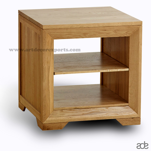 Natural Solid Wood Bedside