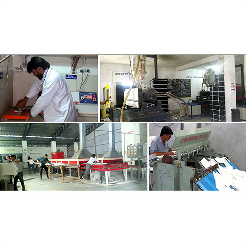 Production and Plant Photograph Collage