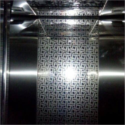 Mirror Etching Stainless Steel Cabin