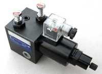 Black Hydraulic Lift Block Valves