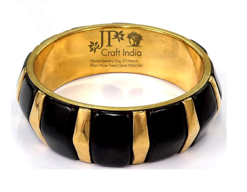 Resin Brass Pipe Bangle Diameter: 66 Millimeter (Mm)