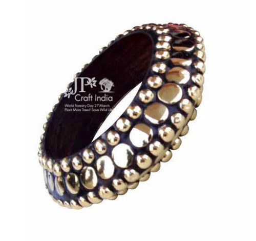 Wood Tikli Sardari Bangle Diameter: 66 Millimeter (Mm)