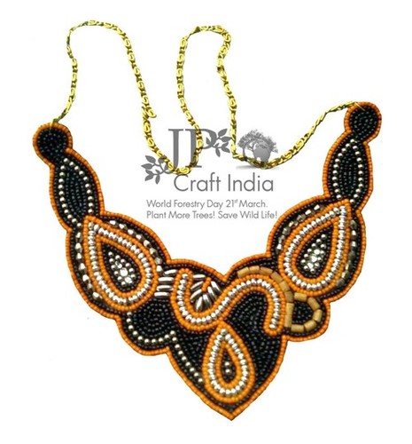 Glass Beaded Necklace