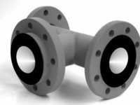 Ms Hdpe Lined Equal Tee - Aluminum, Varied Sizes, Silver | Anti-corrosive, Abrasion Resistant, Excellent Finishing