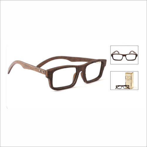 Teleport Scratches Wooden Optical Frame