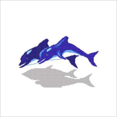 Fish Design Mosaic Wall Tiles